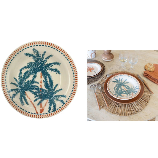 ASSIETTE CREUSE TROPIQUE 21.5CM