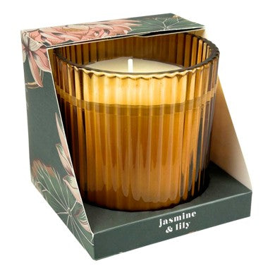 BOUGIE PARFUMEE D8.5 X 8.7CM JASMIN / LYS 230G