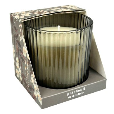 BOUGIE PARFUMEE D8.5 X 8.7CM PATCHOULI / AMBRE 230G