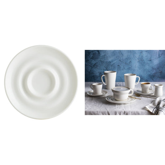 ASSIETTE EXPRESSO KAFF EN PORCELAINE 13CM