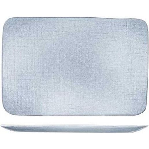 PLAT RECTANGLE GRIS 30X20CM COSY & TRENDY