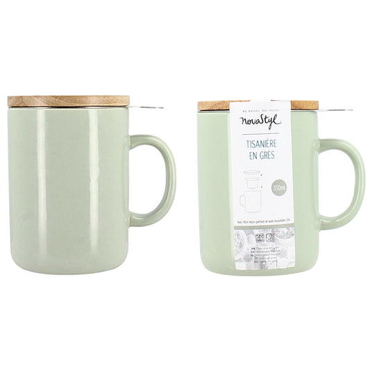 TISANIERE ANNA 350ML GRES CELADON