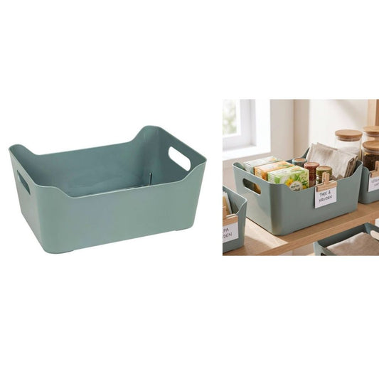 erplain_file_id:1454096 - PANIER ORGANISEUR EN PLASTIQUE 24X17XH10.5CM