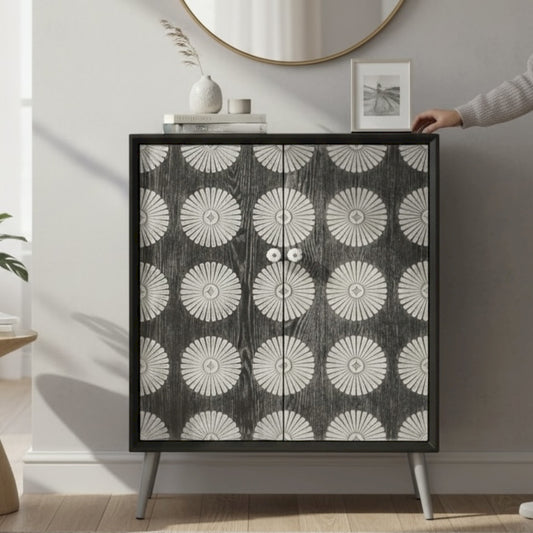 BUFFET 2 PORTES BINGO 66X35X85CM