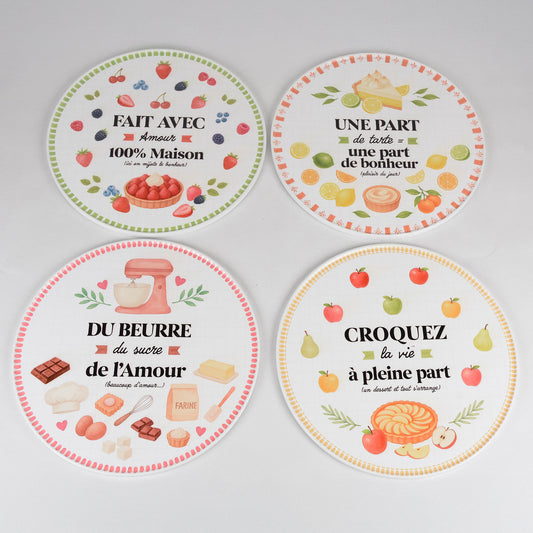 PLAT PRESENTATION ASS CUCINA GRES 33CM