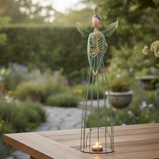 FEE PHOTOPHORE NOZY EN METAL 78CM