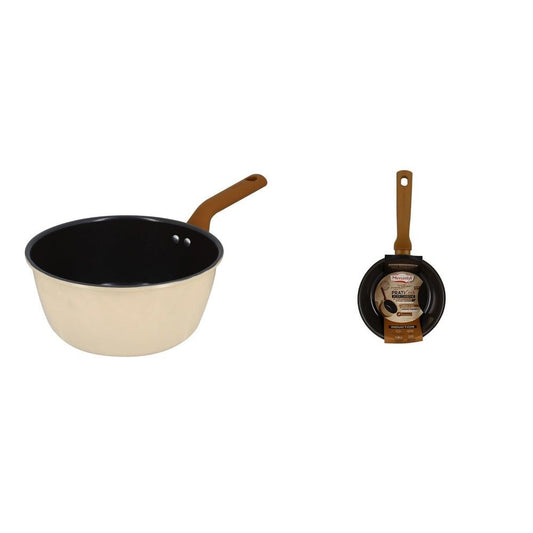 erplain_file_id:1706278 - CASSEROLE PRATICOOK BEIGE EN ACIER CARBONE 20CM
