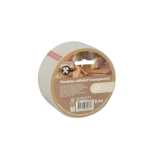ADHESIF TRANSPARENT 48MMX100M